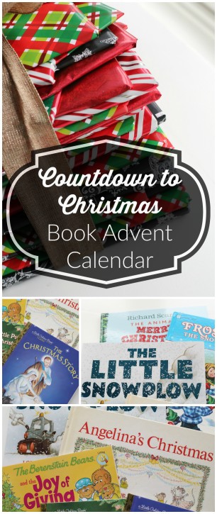 Countdown to Christmas: Book Advent Calendar from The Cottage Mama. This is SUCH a great idea to do with kids!!