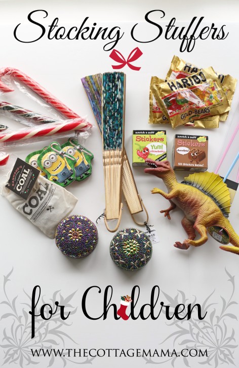 Stocking Stuffer Ideas for Children. These are some of the BEST ideas!! www.thecottagemama.com