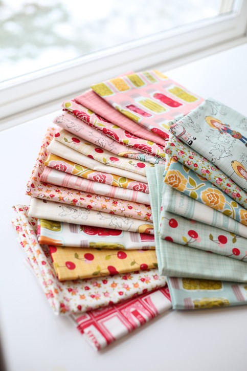 Pretty Fabrics from The Cottage Mama. www.thecottagemama.com