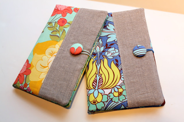 Fabric Portfolio And Notepad Holder Tutorial The Cottage Mama