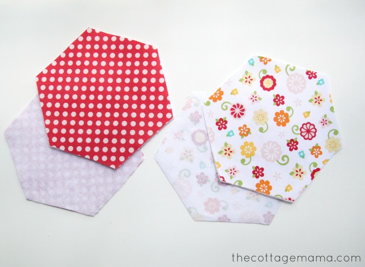 Hexi Pouch Sewing Tutorial. www.thecottagemama.com