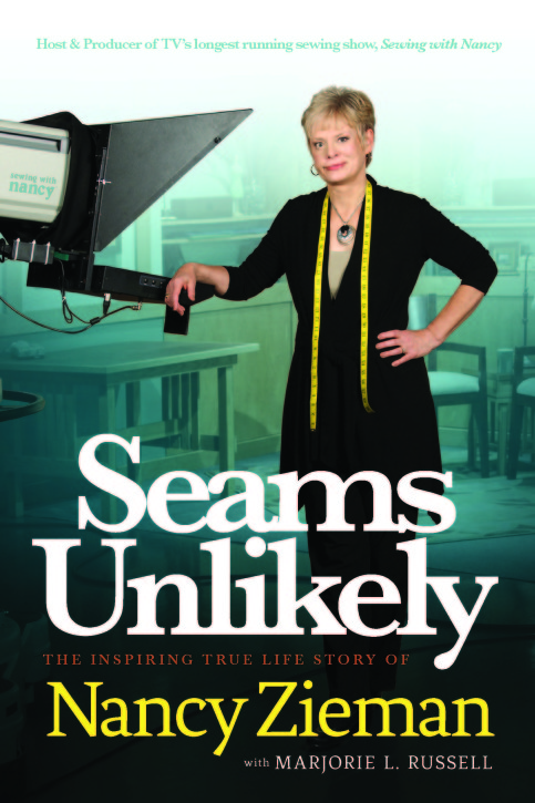 Seams Unlikely by Nancy Zieman. Review by Lindsay Wilkes from The Cottage Mama. www.thecottagemama.com
