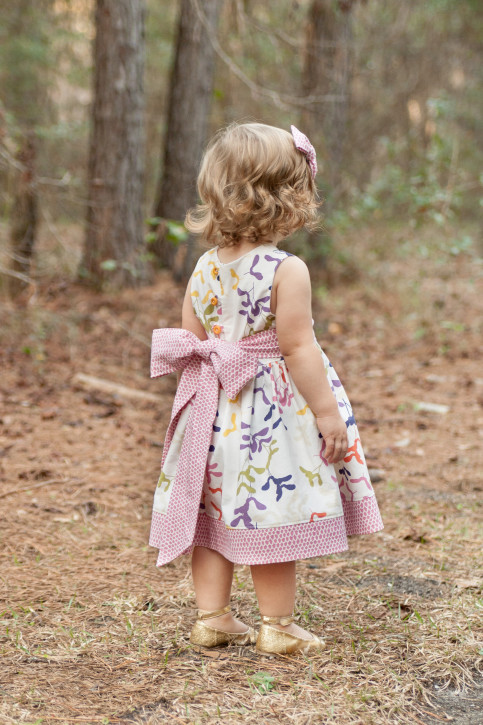 The Party Dress FREE Pattern from The Cottage Mama. Size 6 month - 10 years. www.thecottagemama.com
