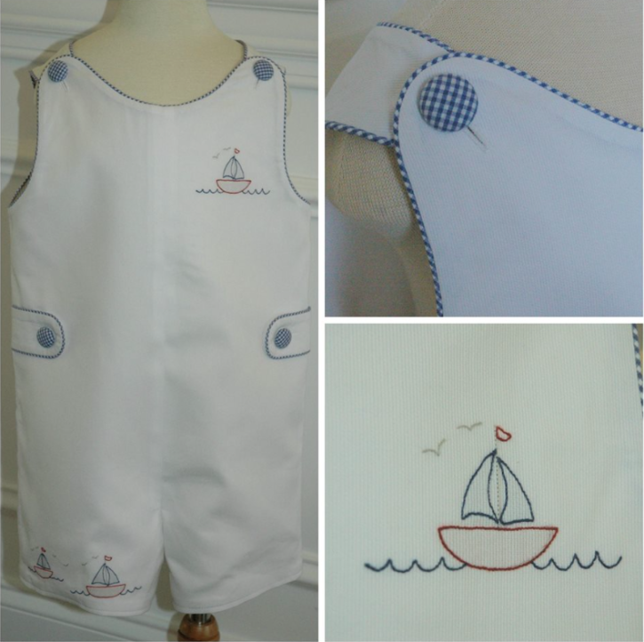 Run Around Romper Pattern from The Cottage Mama. www.thecottagemama.com