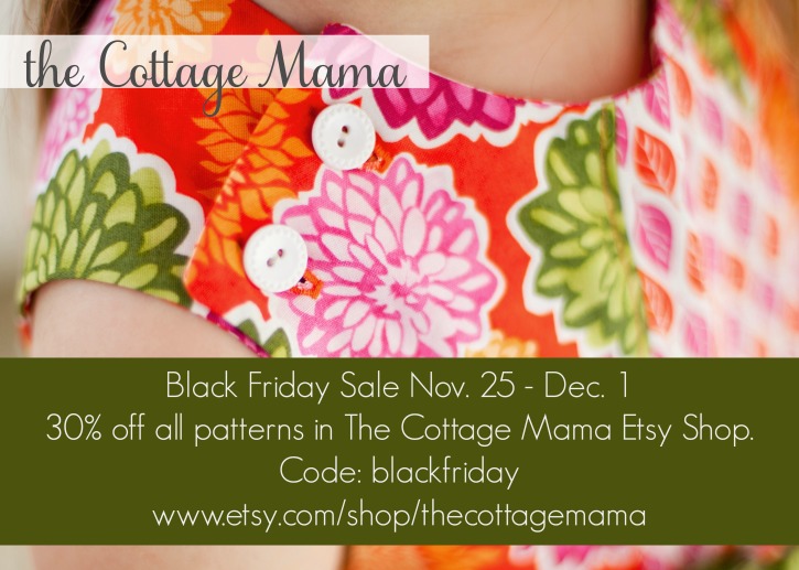 The Cottage Mama Black Friday Sale