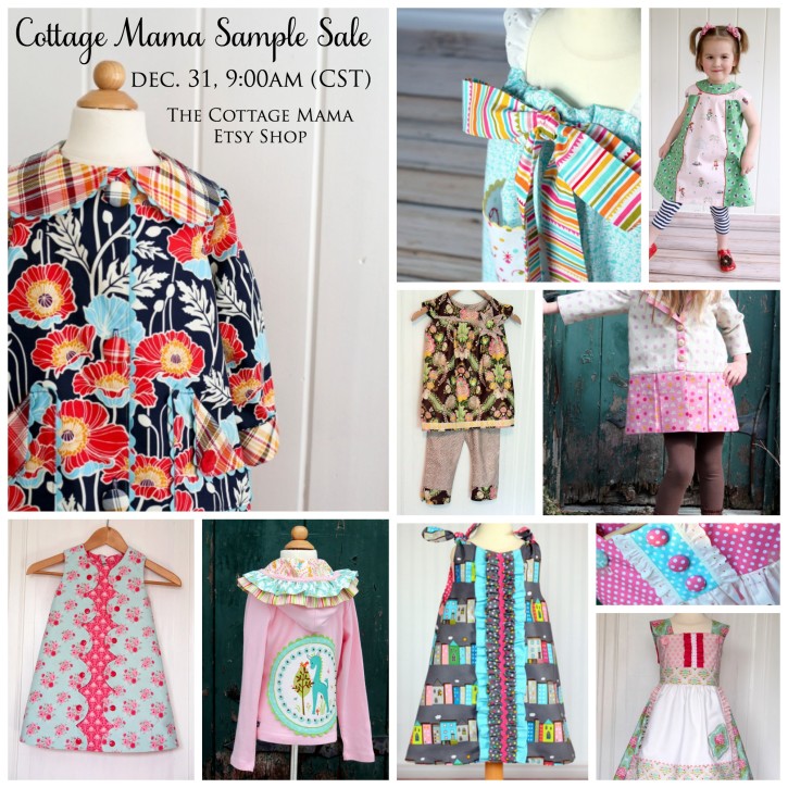 The Cottage Mama Sample Sale. www.thecottagemama.com