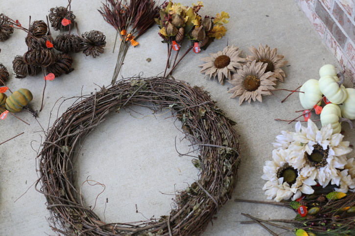 DIY Fall Wreath Tutorial from The Cottage Mama
