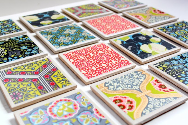 Tile Coaster Tutorial. An easy, inexpensive gift idea. MUST try!!
