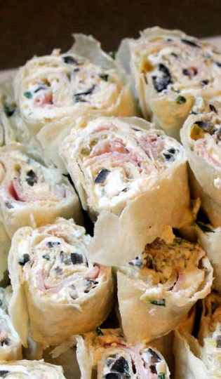 These tortilla roll-ups are DELICIOUS!!! From The Cottage Mama Blog