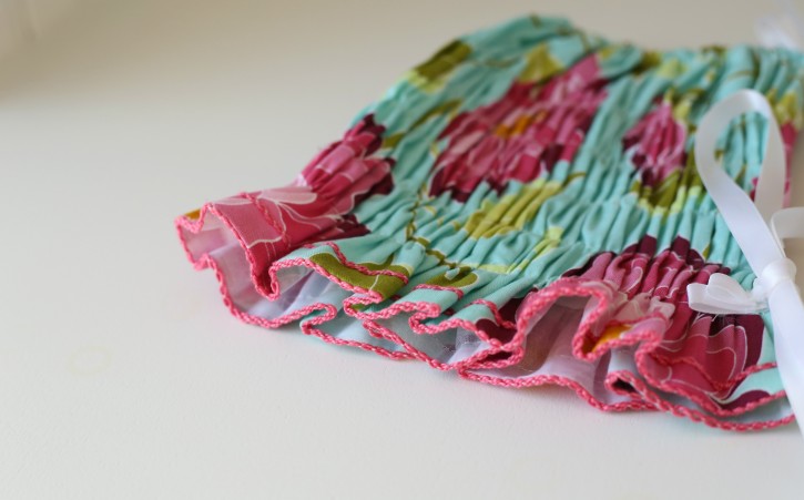 DIY Sashiko Baby Bonnet on The Cottage Mama. This is SO sweet!
