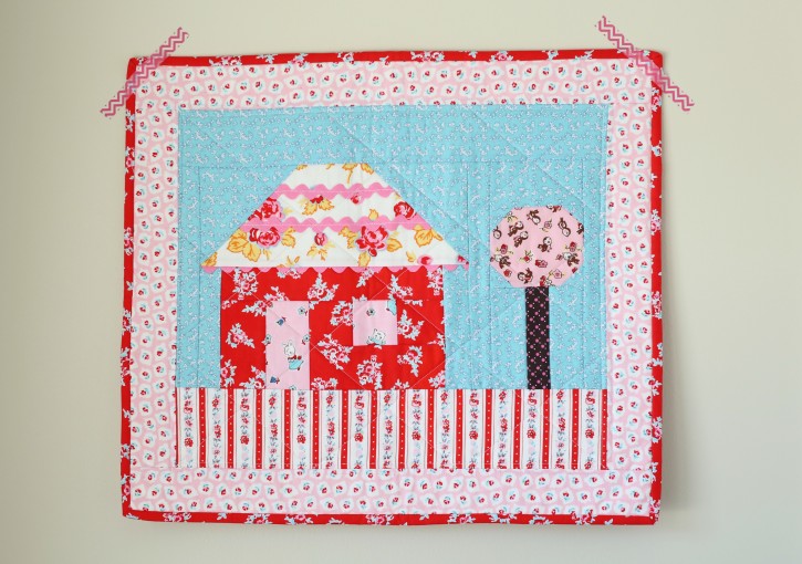 Cottage Quilt Block Pattern by Lindsay Wilkes from The Cottage Mama