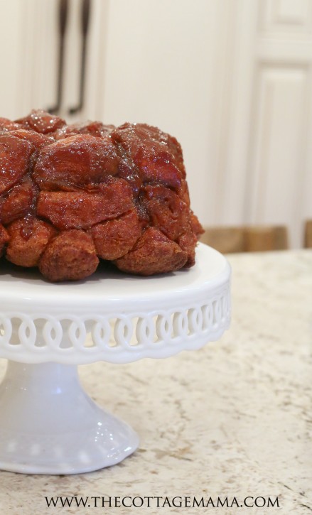 Monkey Bread Recipe. This is the BEST thing EVER!! The Cottage Mama. www.thecottagemama.com