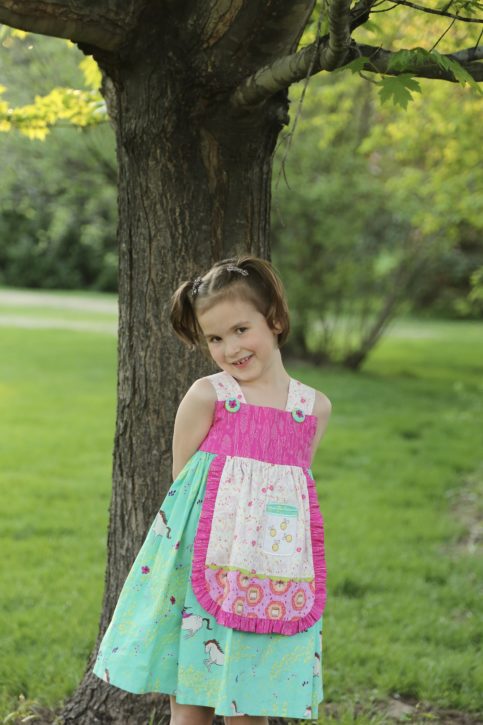 Girls Dresses. Sewing Patterns and Tutorials from The Cottage Mama. www.thecottagemama.com