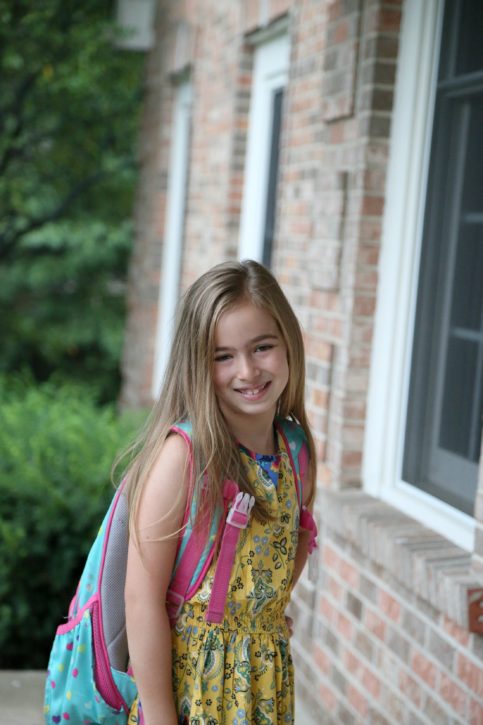 1st Day of School 2016. The Cottage Mama Sewing and DIY Blog.