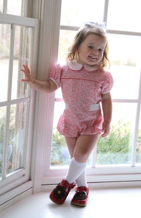 Adelaide Romper Pattern (Size 3M - 4T) from The Cottage Mama