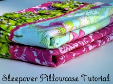 Sleepover Pillowcase Tutorial – Guest Post at My Four Monkeys