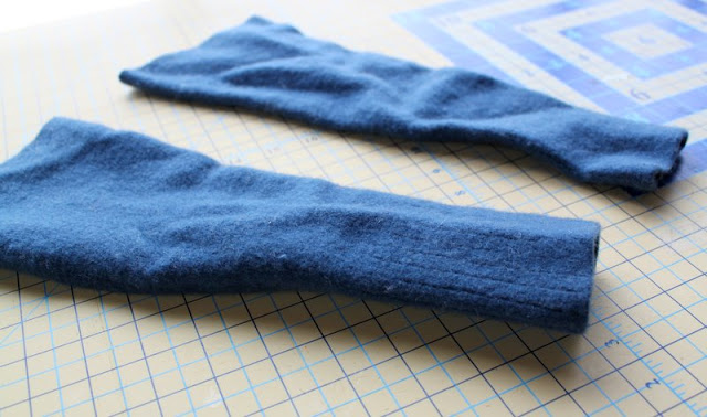 Felted Fingerless Glove Tutorial - The Cottage Mama