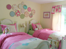 Decorating ~ Girls Shared Toddler Bedroom