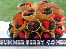 Summer Berry Cones