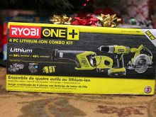 A Little Early Christmas Gift & Ryobi One+ Power Tool Giveaway from The Home Depot