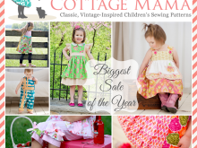 The Cottage Mama Pattern Sale!