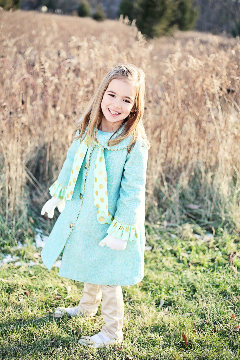 Classic Little Lady Coat: Stylo Magazine - The Cottage Mama