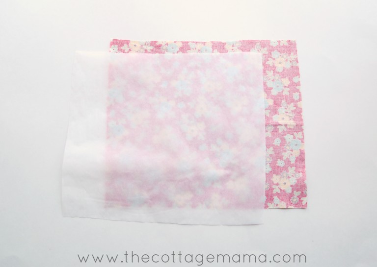 Fabric Covered Mouse Pad - The Cottage Mama