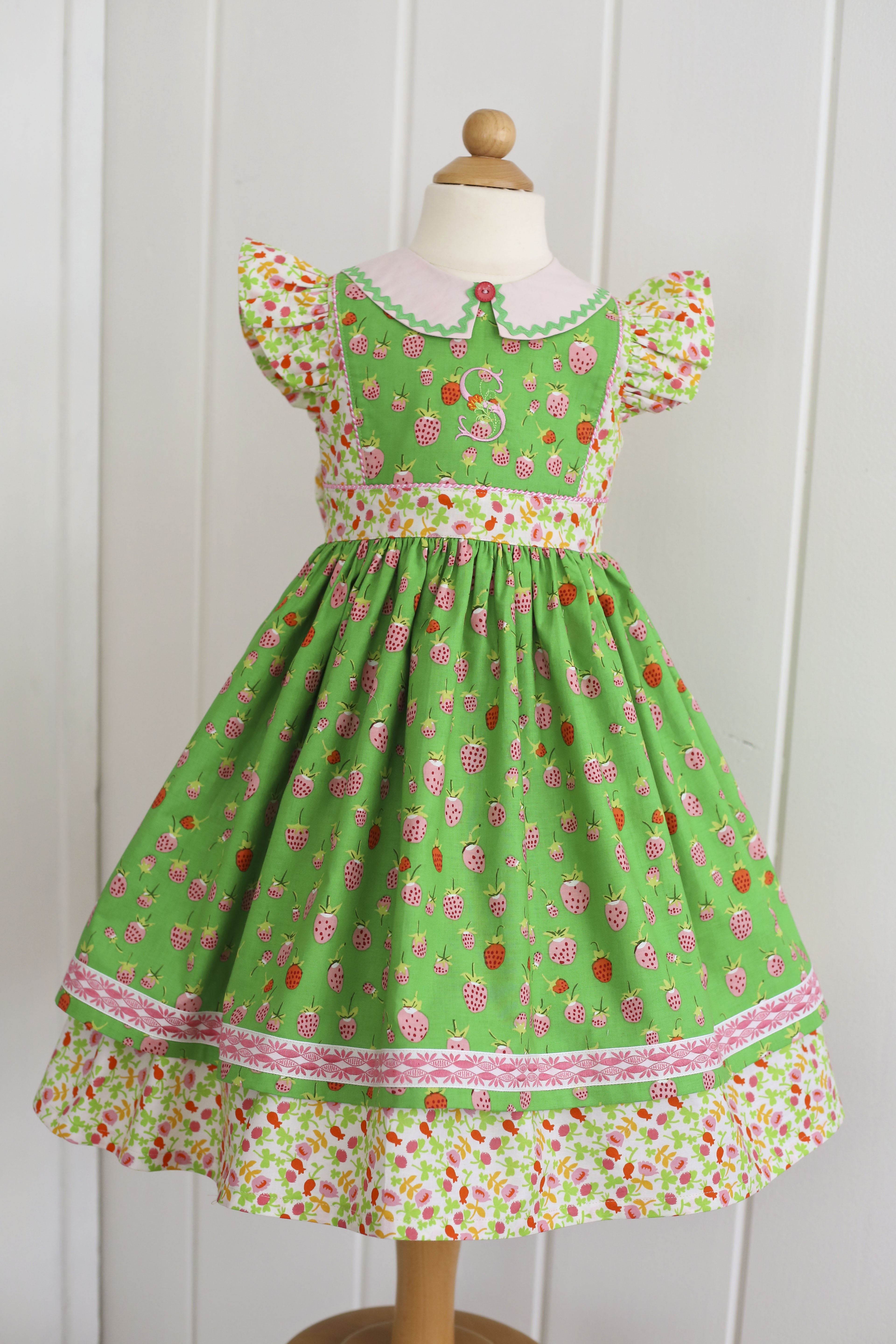 Georgia Vintage Dress. Pattern from The Cottage Mama. www ...