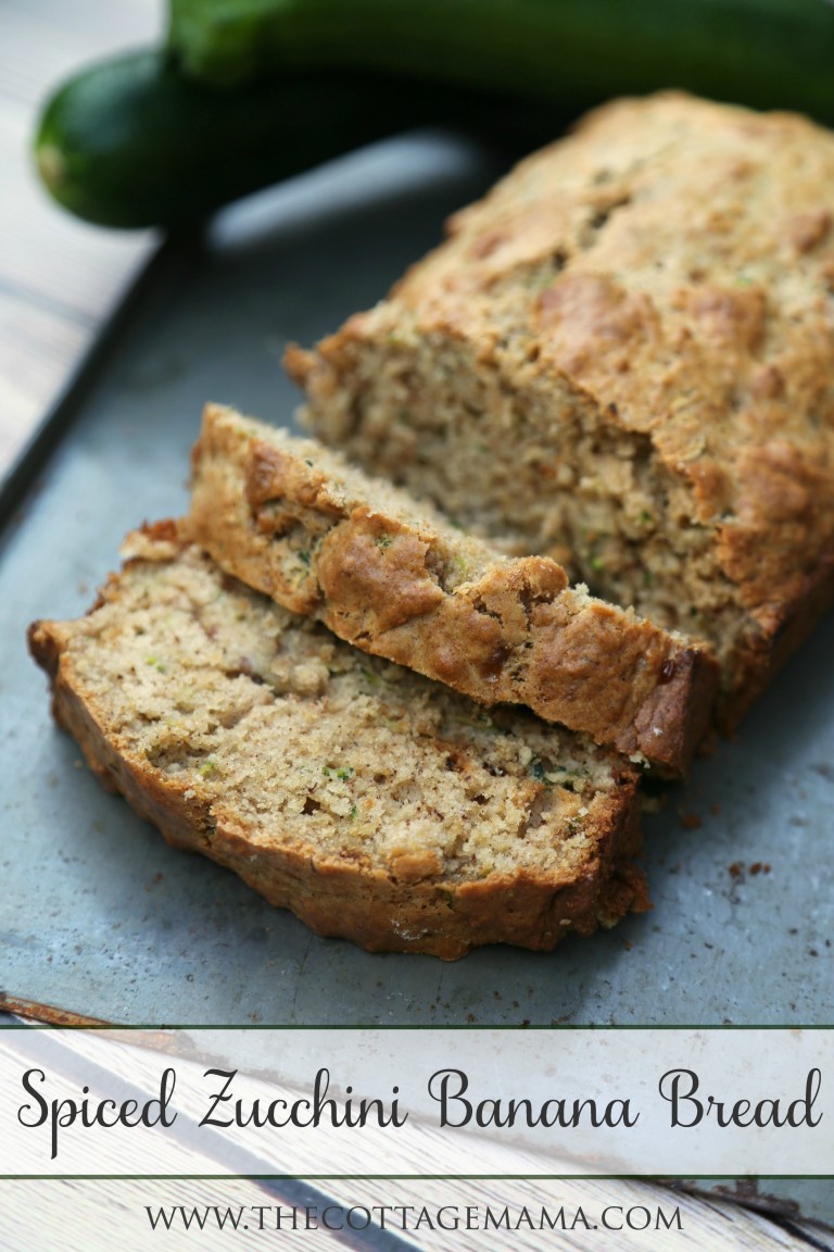 Spiced Zucchini Banana Bread Recipe The Cottage Mama 8617