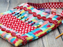 Crayon Art Tote Pattern and Tutorial