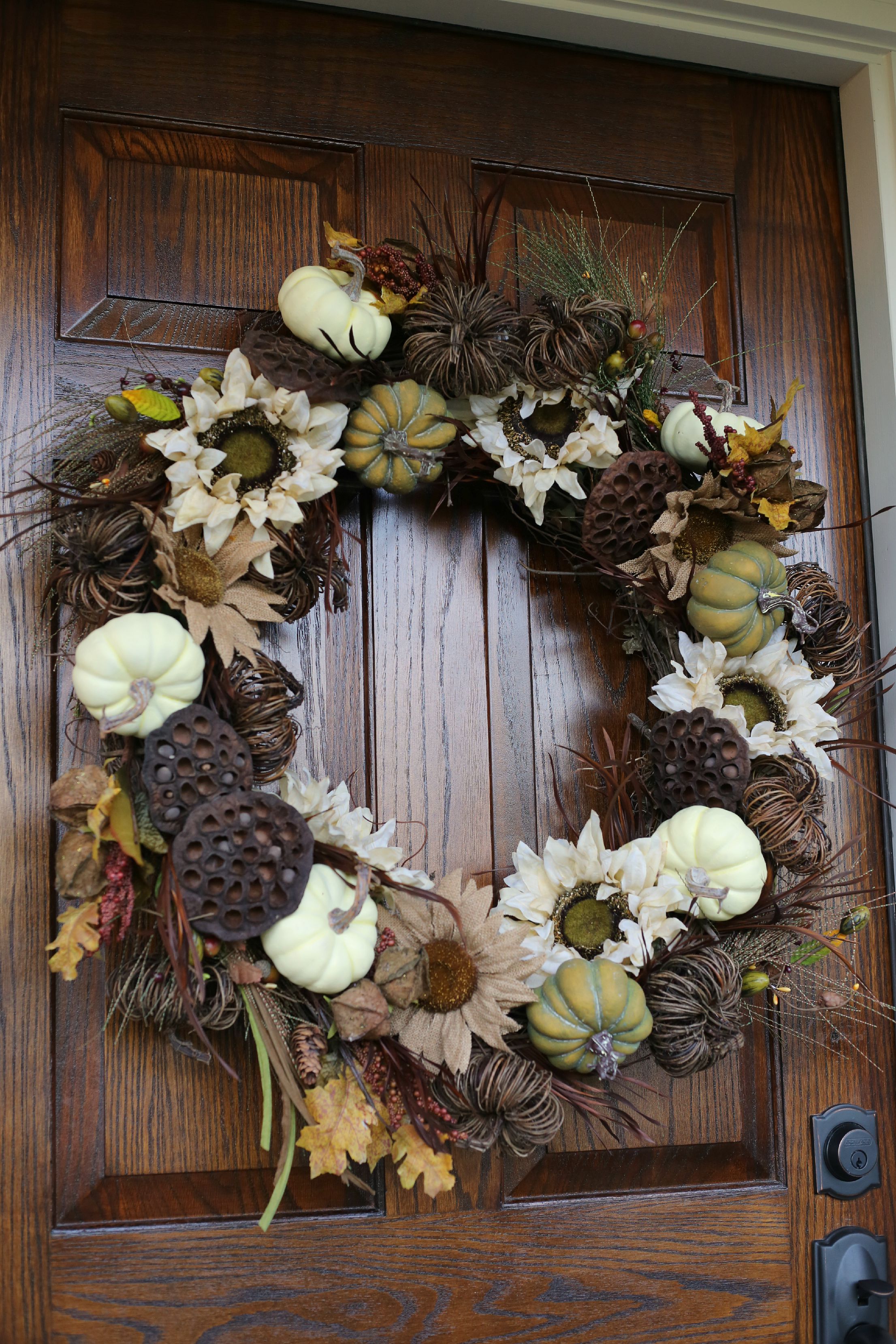 Diy Fall Wreath Tutorial - Do It Yourself
