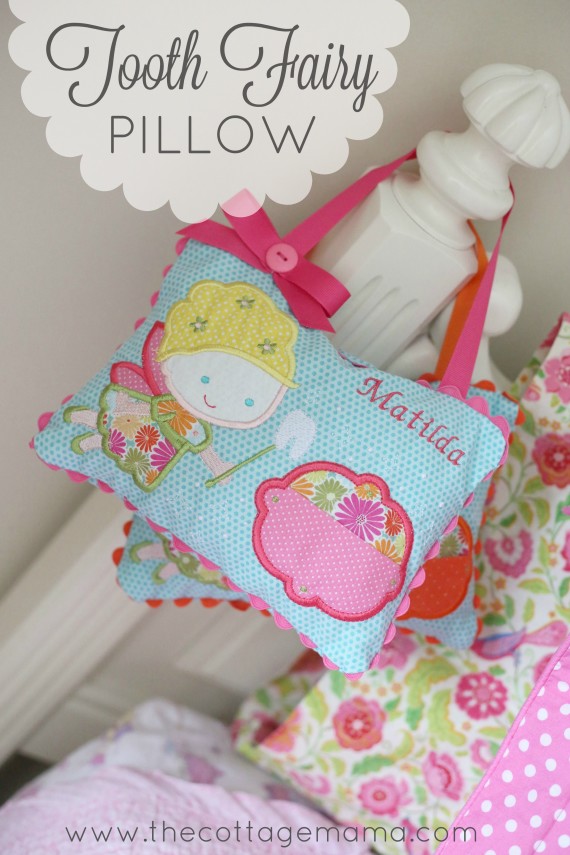 bunnies and bows tooth fairy pillows