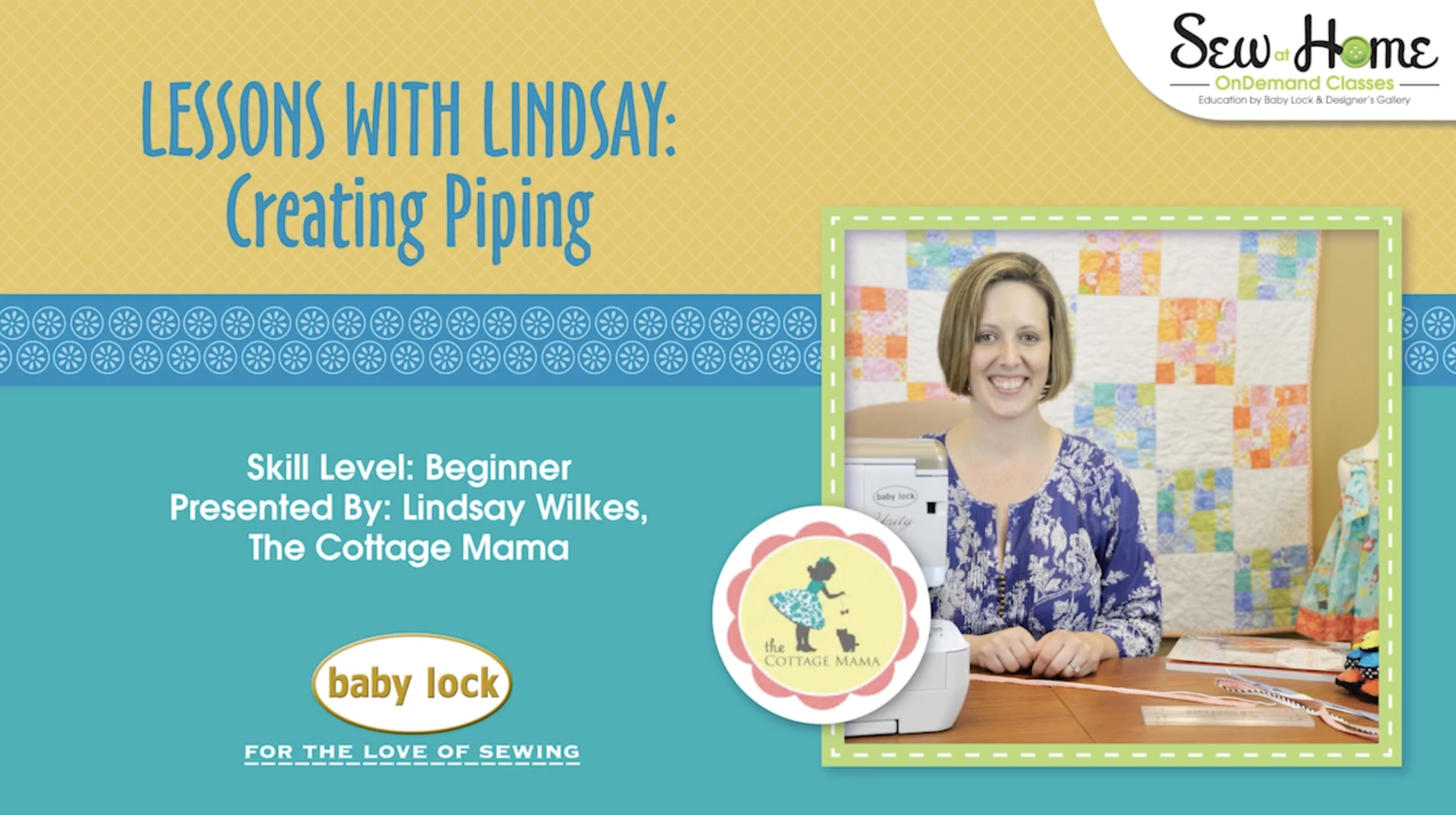 Lessons with Lindsay: How to Create and Use Piping