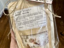 DIY Homemade Cozy Winter Bath Soak